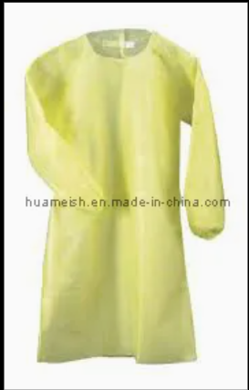 Sterile Non-Woven Gown with CE, ISO, FDA