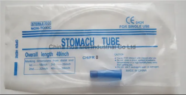 Disposable Medical Equipment Silicone Stomach Tube with CE En ISO13485 Certificate