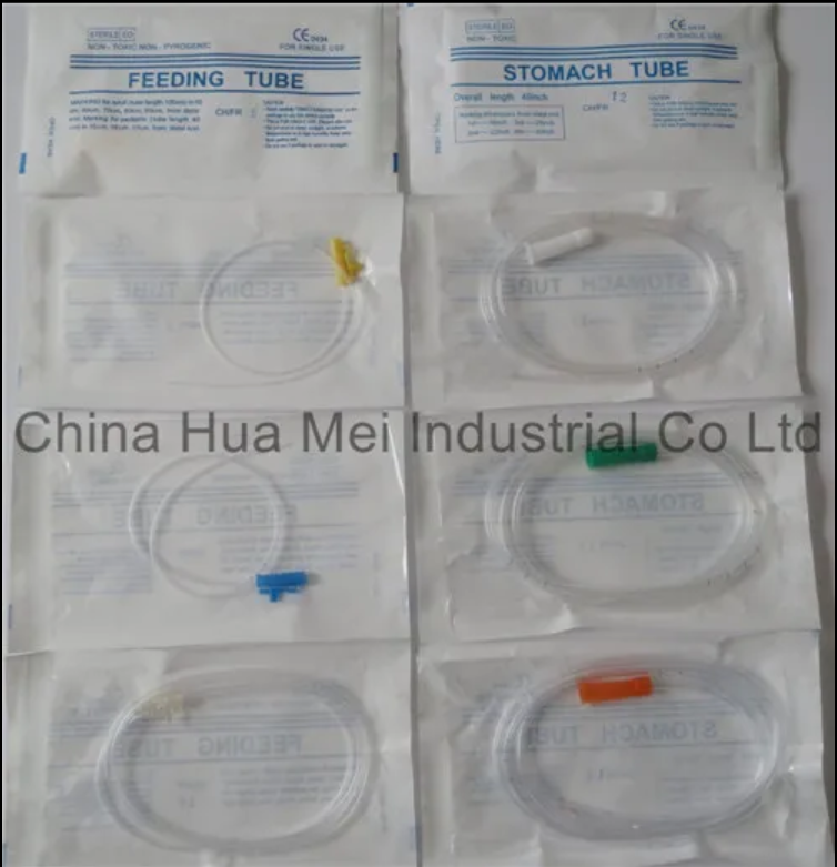 Disposable Medical Consumables Silicone Stomach Feeding Tube with CE Certificate