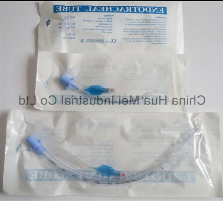 Disposable Baby Adult Medical Endotracheal Tube with CE En ISO13485 Certificate