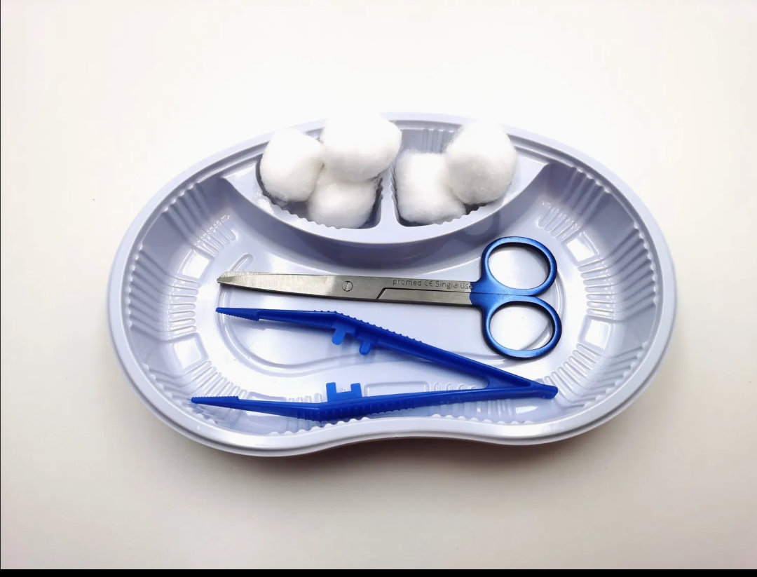 Disposable Surgical use Plastic Kidney Dish Tray with CE