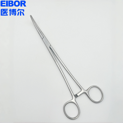 Pinzas hemostáticas quirúrgicas EIBOR, con CE, ISO 13485:2016, FDA