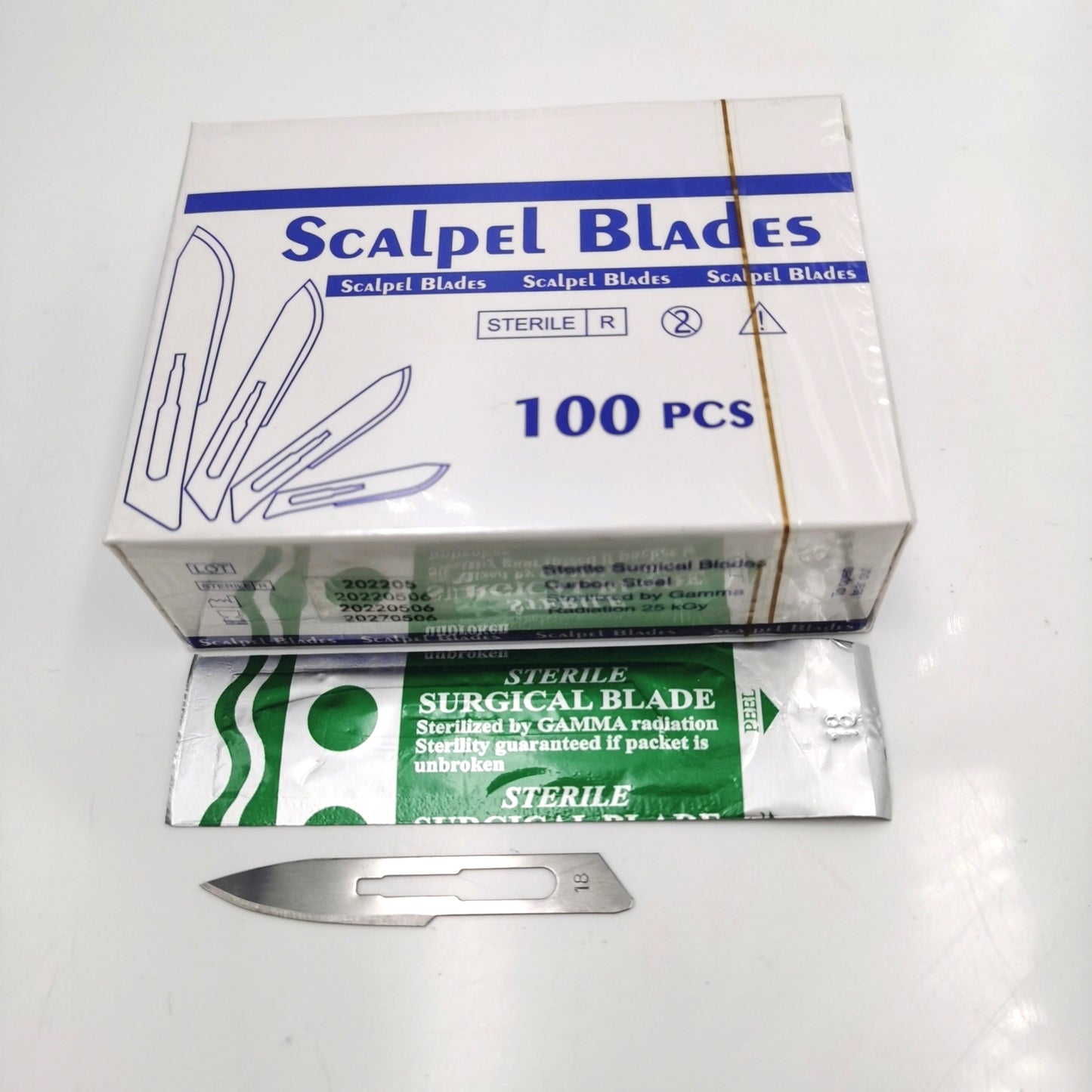 Bisturíes súper afilados Cuchillas de bisturí Estéril