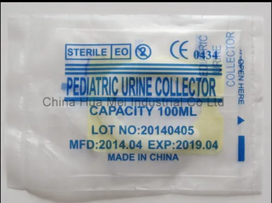 Easy Attach Disposable Pediatric Urine Bag with CE and En ISO13485 Certificate
