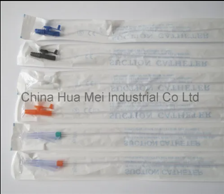 Medical Equipment Closed Disposable Suction Catheter with CE and En ISO13485
