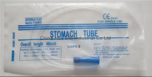 Disposable Medical Equipment Silicone Stomach Tube with CE En ISO13485 Certificate