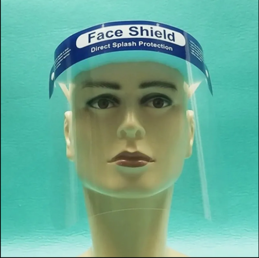 Disposable Splash Resistant Safety Medical Anti-Fog Face Shield with CE ISO 13485