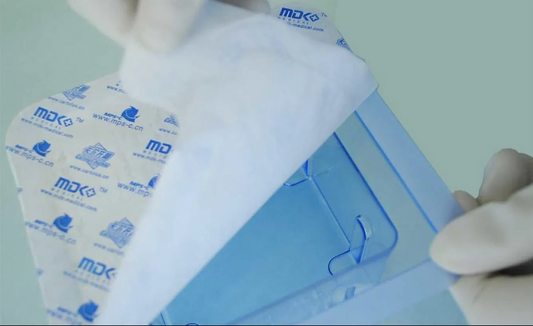 Custom Disposable Sterilization Flat Tyvek Sealing Paper Sterile Blister
