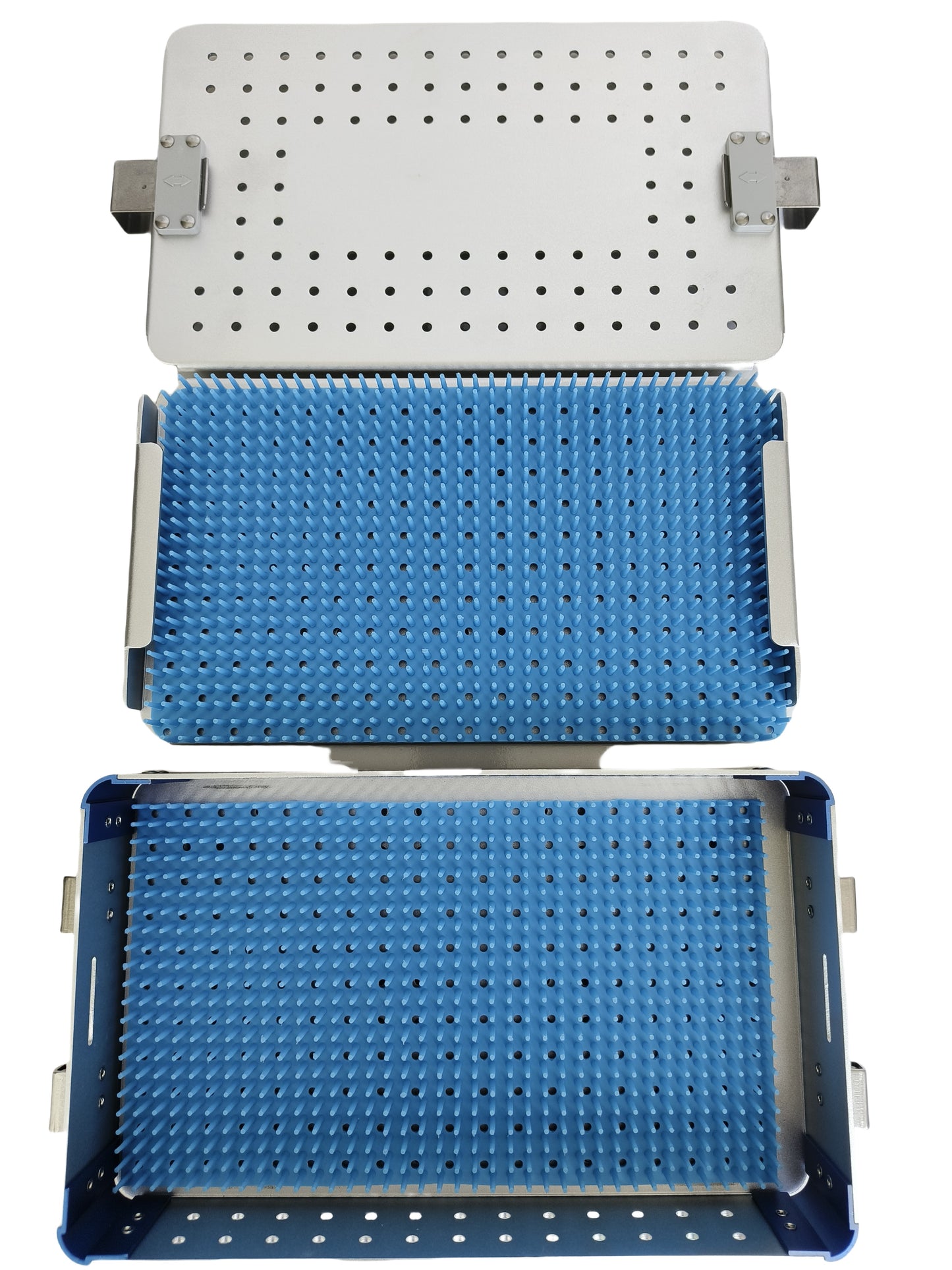 Aluminum Alloy Sterilization box with silicon pad