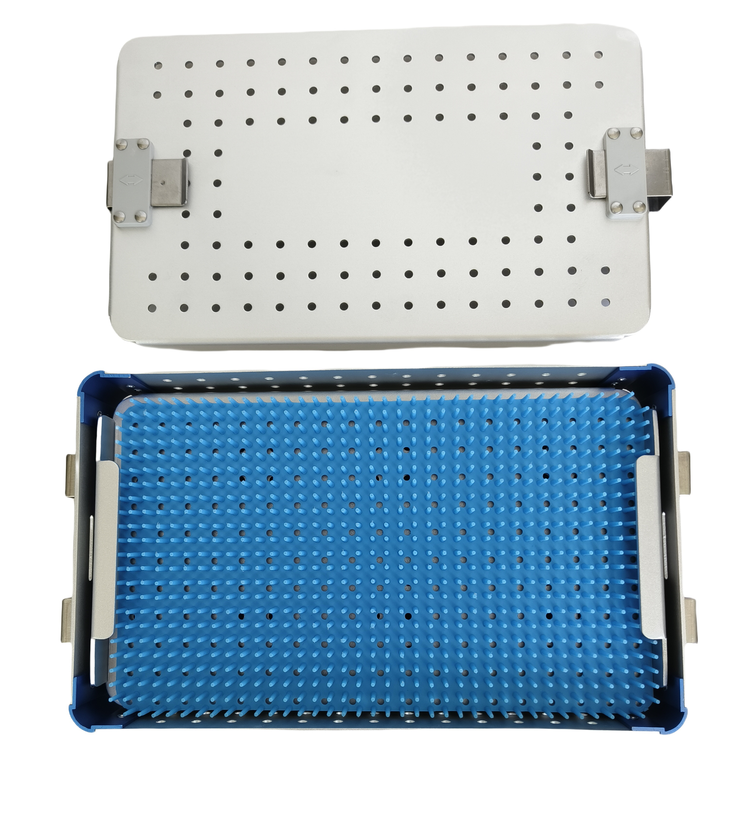 Aluminum Alloy Sterilization box with silicon pad