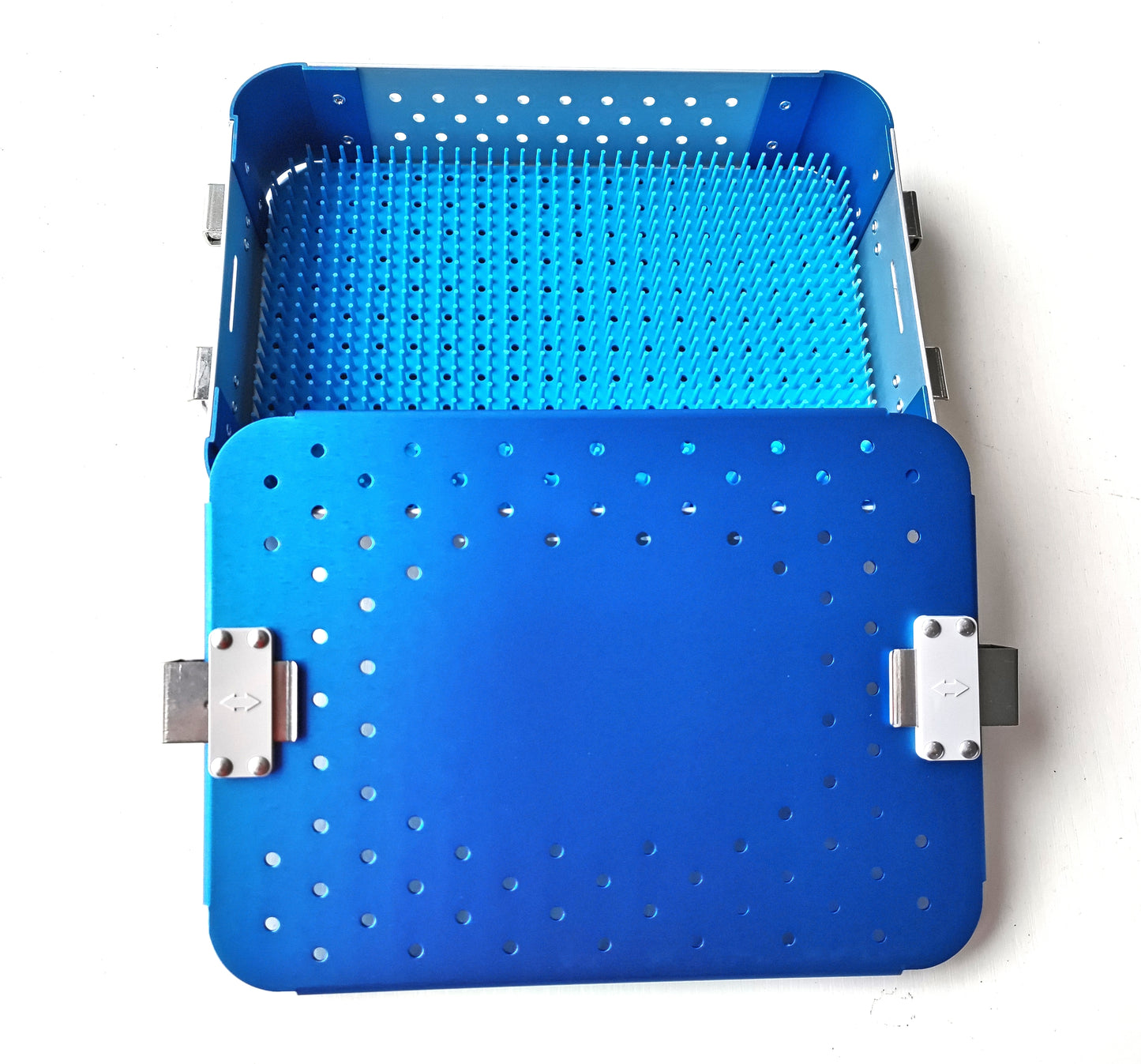 Aluminum Alloy Sterilization box with silicon pad