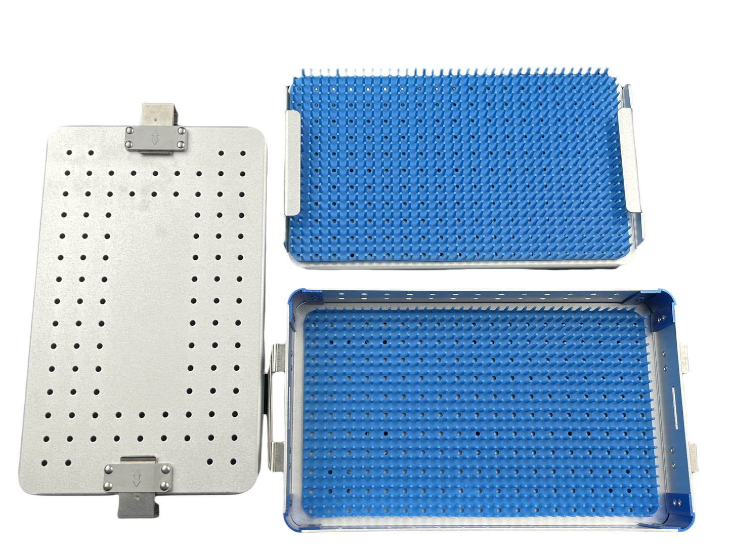 Aluminum Alloy Sterilization box with silicon pad