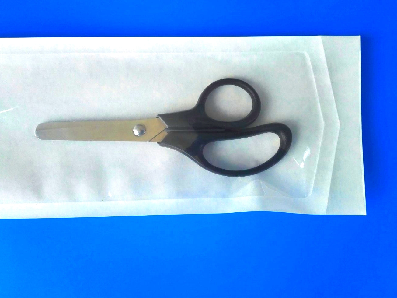 Sterile Dressing scissors plastic handle gauze scissors 12.7cm 5"