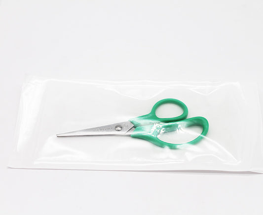 Sterile Dressing scissors plastic handle gauze scissors 12.7cm 5"